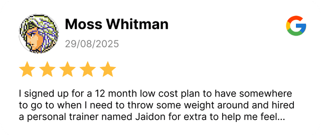 Authentic Google review example demonstrating real customer testimonials and ratings